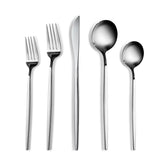 Karaca Orion Silver Besteckset, 60-teilig für 12 Personen